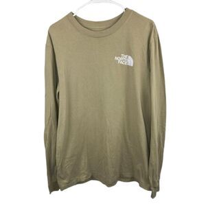 The North Face Men's 100% Cotton Beige Long Sleeve Sweatshirt Size L